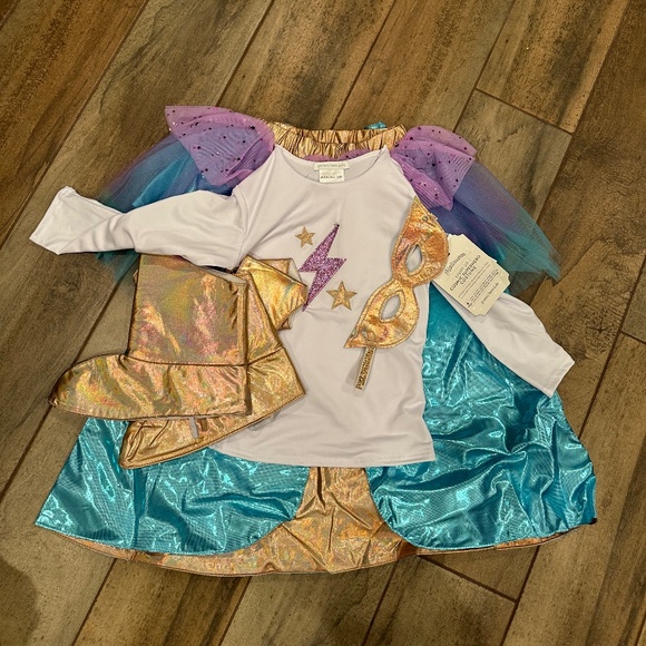 Superhero Light-up Girl Costume PBK/NWT - Picture 8 of 12